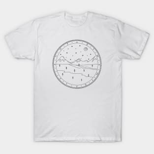Scandinavian circle T-Shirt